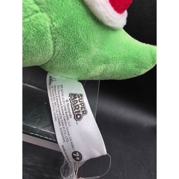 Super Mario Yoshi Plush Toy 8" Green Dinosaur Stuffed Animal Collectible - Picture 6 of 11